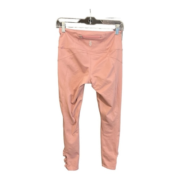 Free People Movement You’re A Peach Leggings Size Medium A1 - Picture 2 of 3